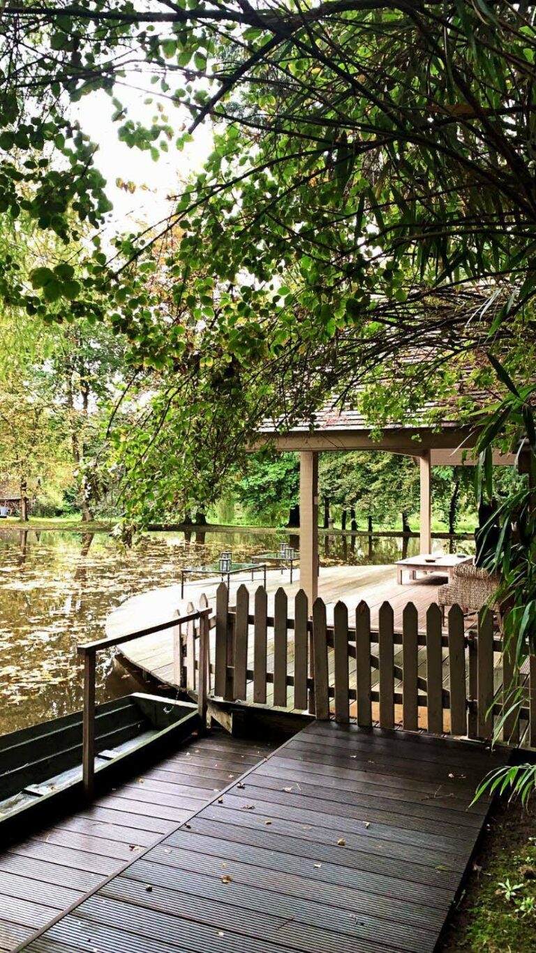 Terrasse de la cabane de poupette à Bruxelles