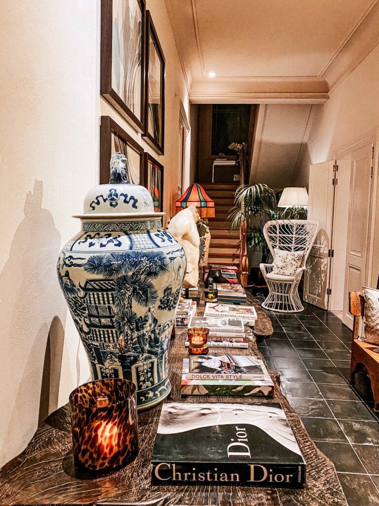 Décorations à l’hôtel Van Cleef à Bruges
