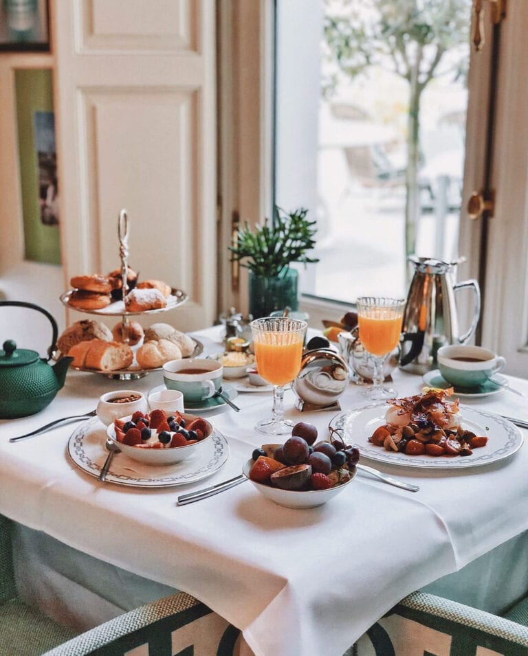 Petit déjeuner à l’hôtel Van Cleef à Bruges