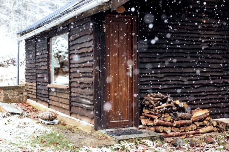 Entrée du Chalet des Ronces près de Vielsam