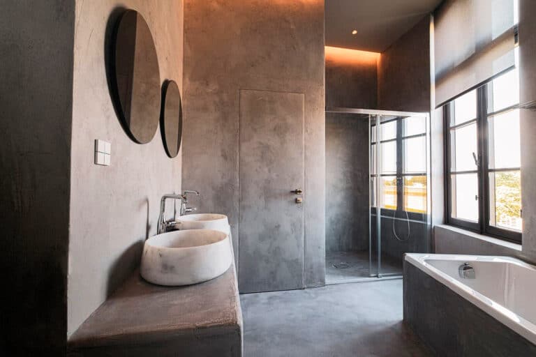 Salle de bain au Ayuryoga Wellness Hôtel à Courtrai