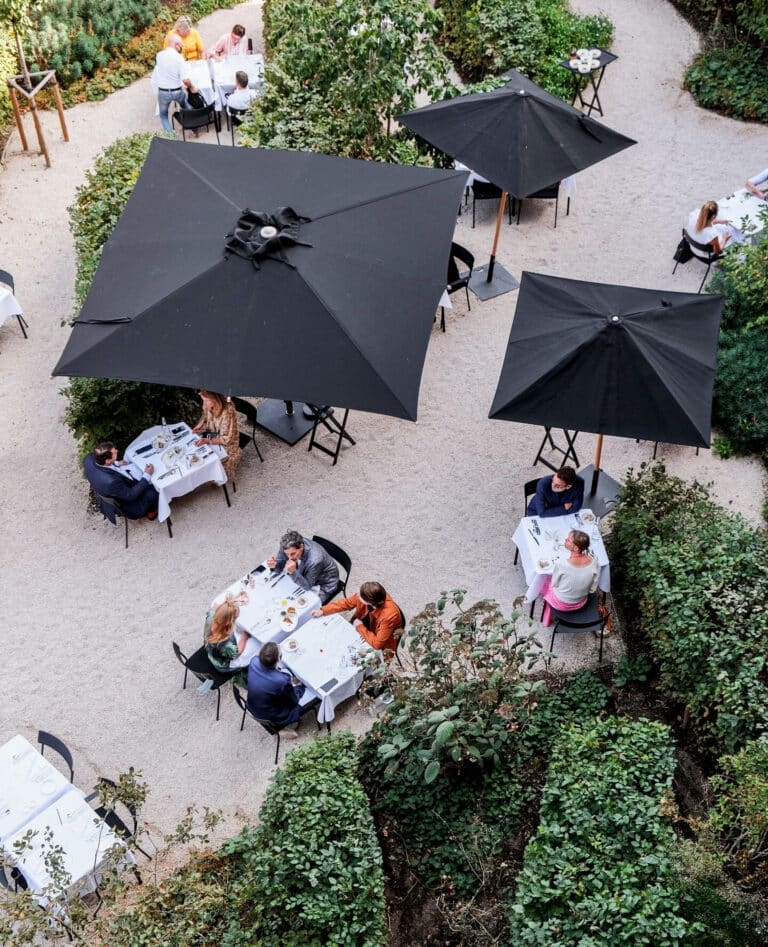 Terrasse à l'hôtel August à Anvers