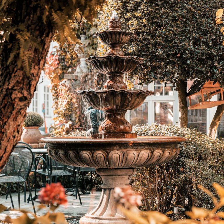 Fontaine au B&B Barabas à Bruges