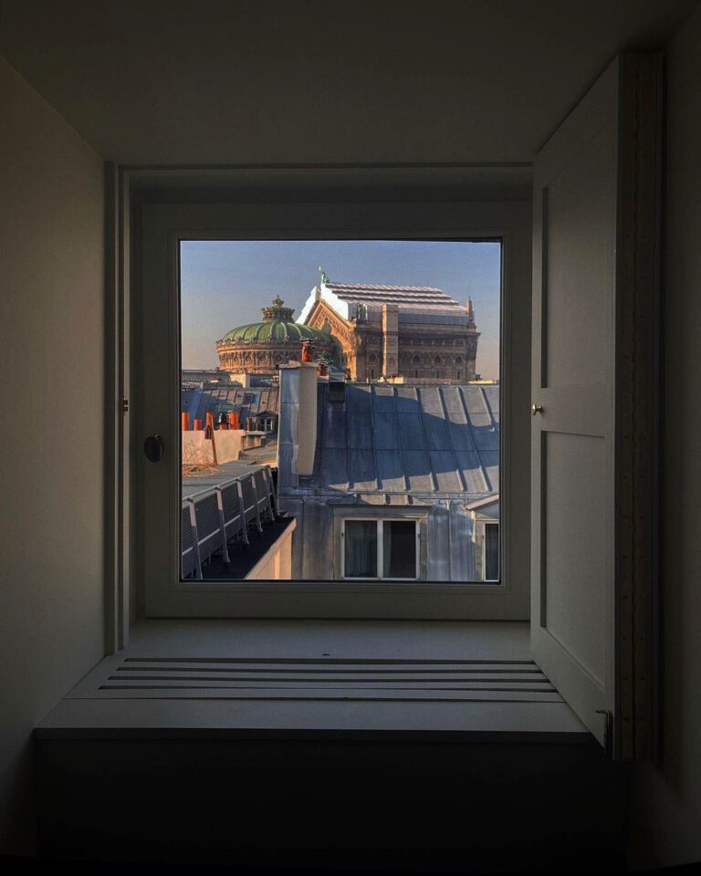 Vue sur l'opéra au Chouchou Hôtel à Paris