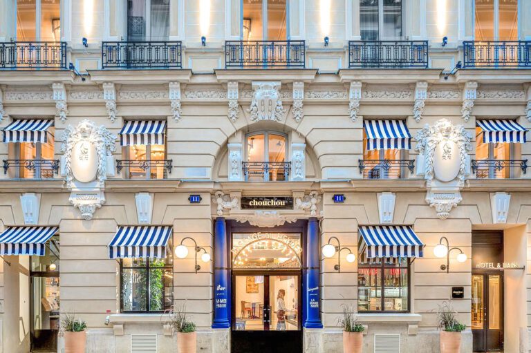 Facade au Chouchou Hôtel à Paris