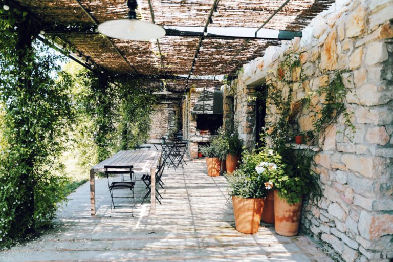 Terrasse au Domaine Monte Verdi en Provence