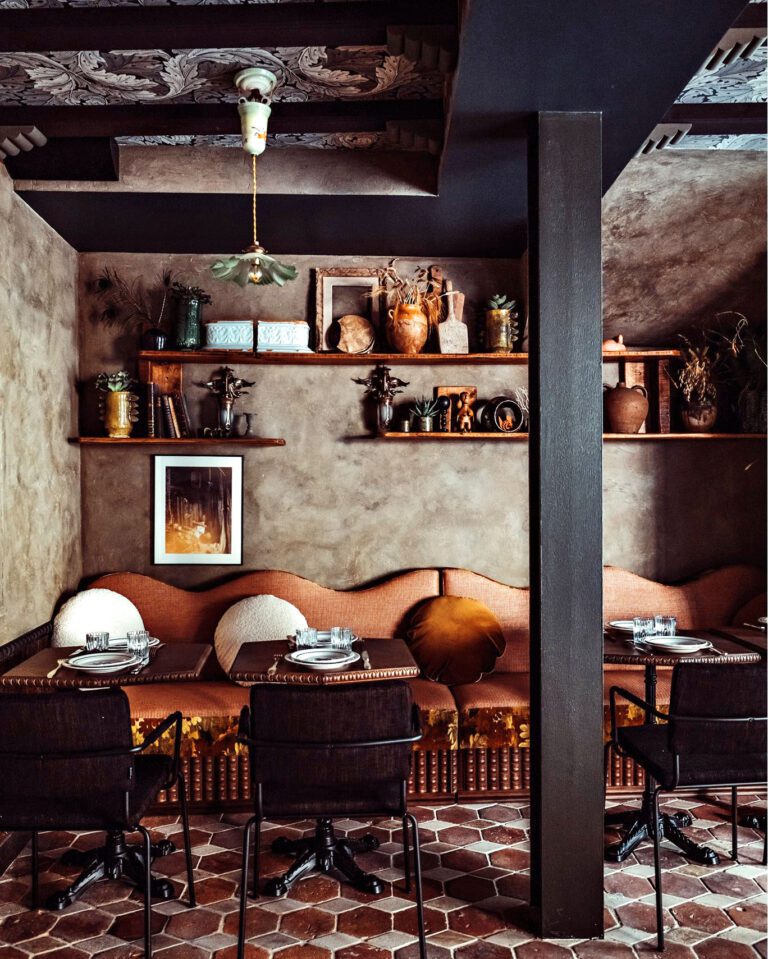 Intérieur à l'hôtel Babel à Belleville à Paris