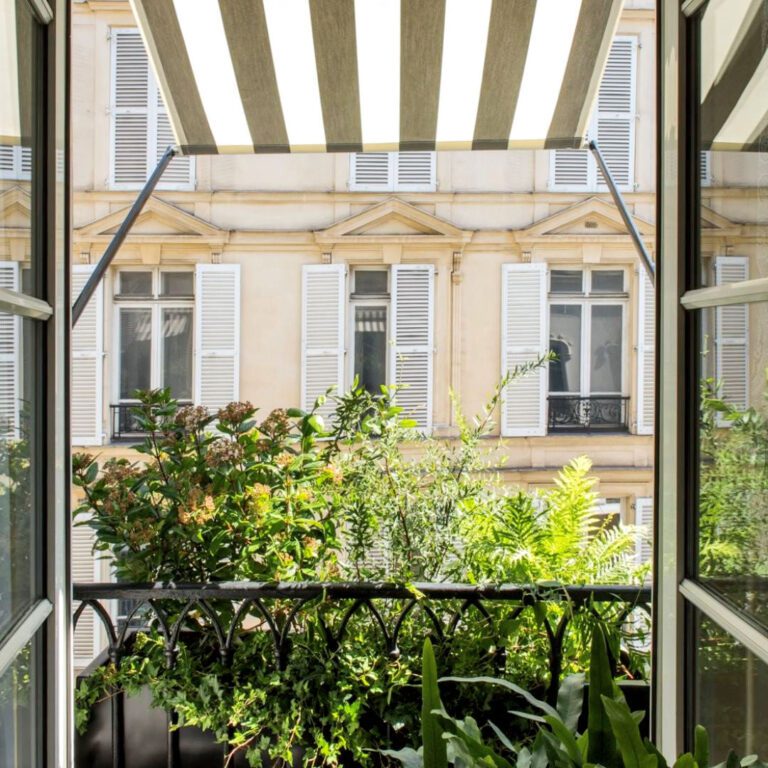 Vue depuis l'Hôtel Fougère à Paris