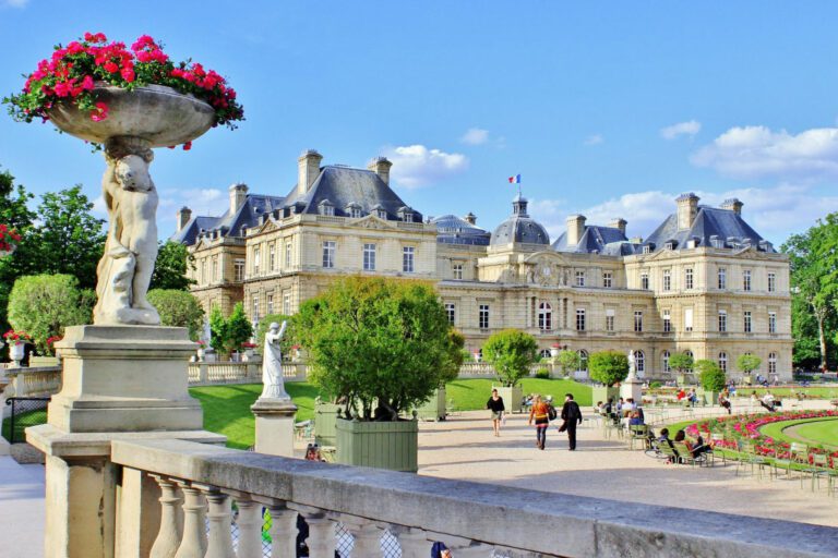 Parc des tuileries à l'Hotel Henriette à Paris