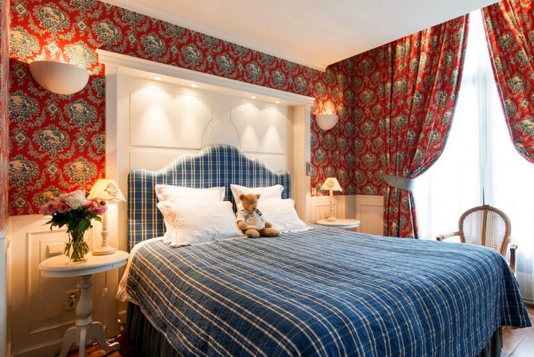 Chambre à l'hôtel de Orangerie à Bruges