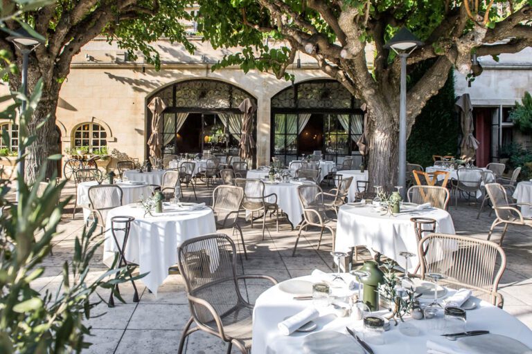 Terrasse de restaurant