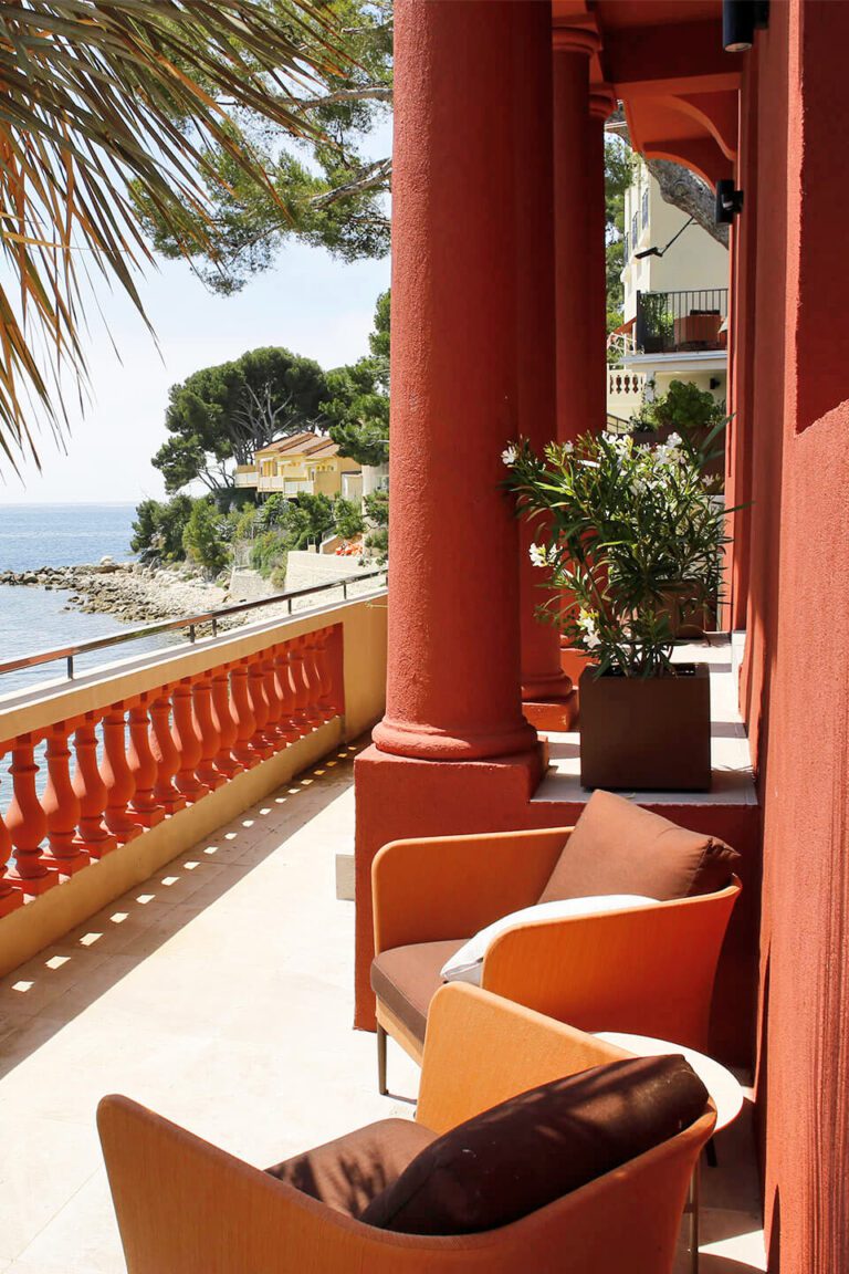 Terrasse au Splendid Hôtel Bandol