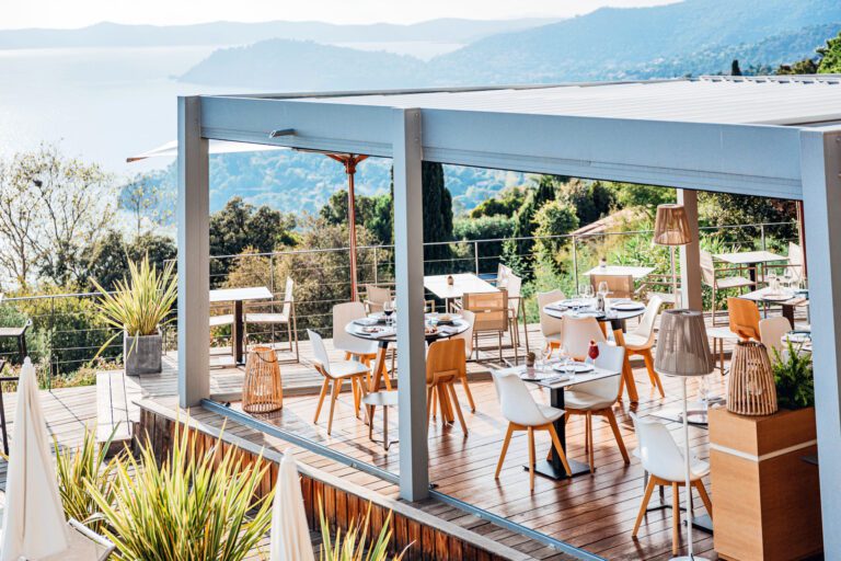 Terrasse à la Villa Douce près de St Tropez