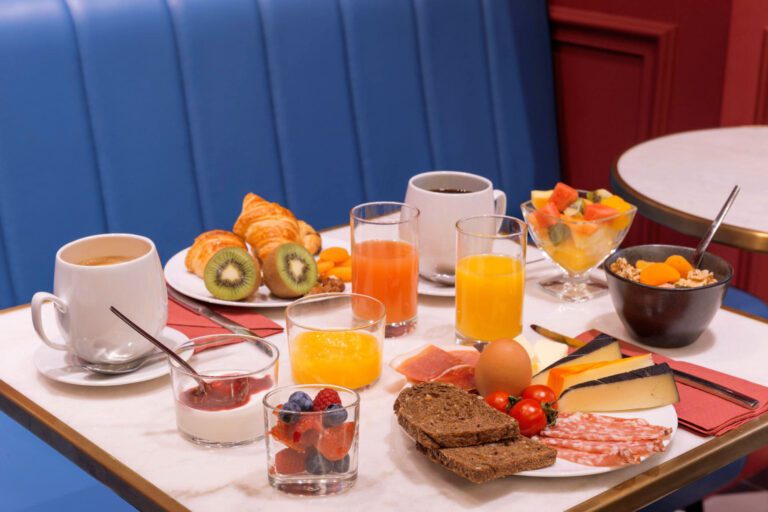 Petit déjeuner à la Villa Nicolo à Paris