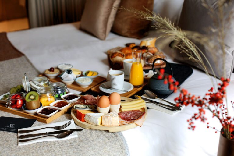 Petit déjeuner au Waer Waters Spa Hotel près de Bruxelles