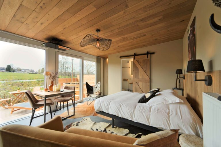 Chambre avec vue à Etape Insolite dans les Ardenne Belge