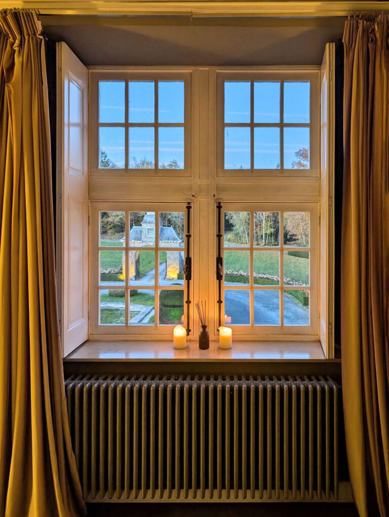 Vue depuis le manoir des Lébioles près de Spa