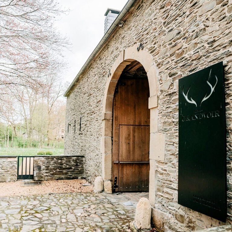 Entrée au Château de Grandvoir près d'Arlon