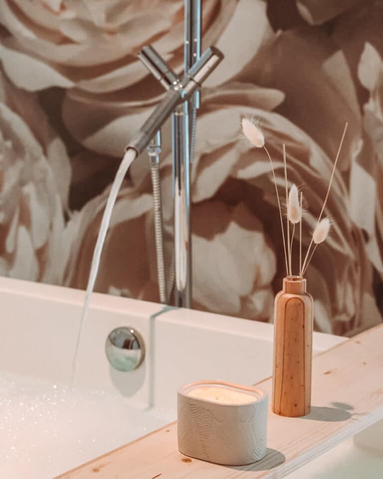 Baignoire îlot chez Casa Honey