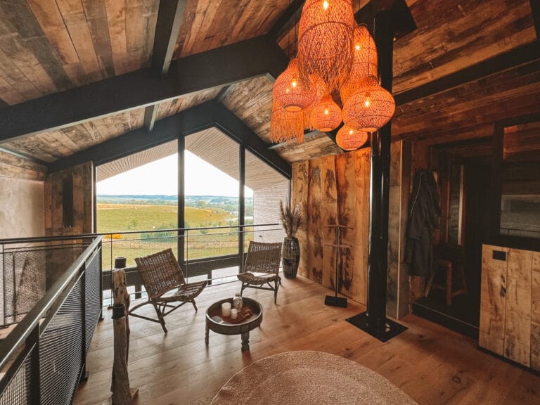 Vue depuis la chambre de la Suite 77
