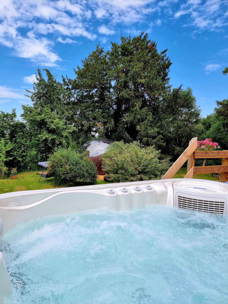 Jacuzzi à Bulle de Miel à Gesves