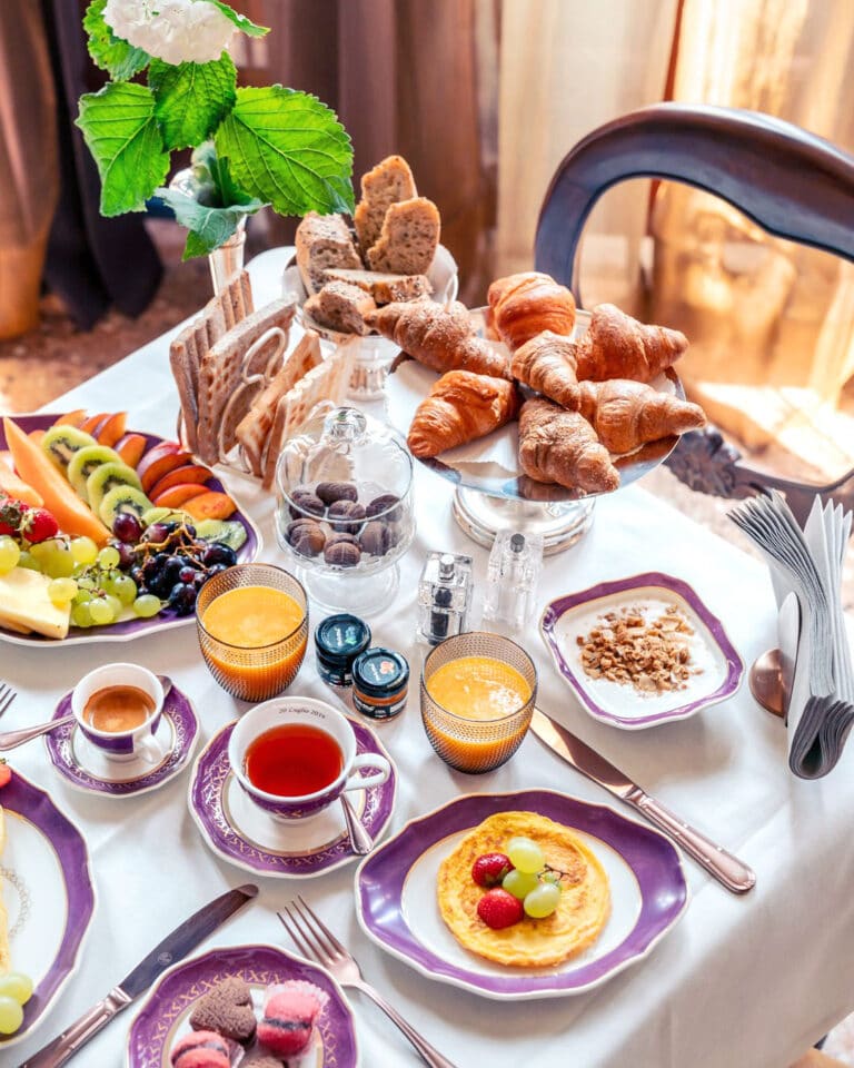 Petit déjeuner L'Excess Venise en Italie