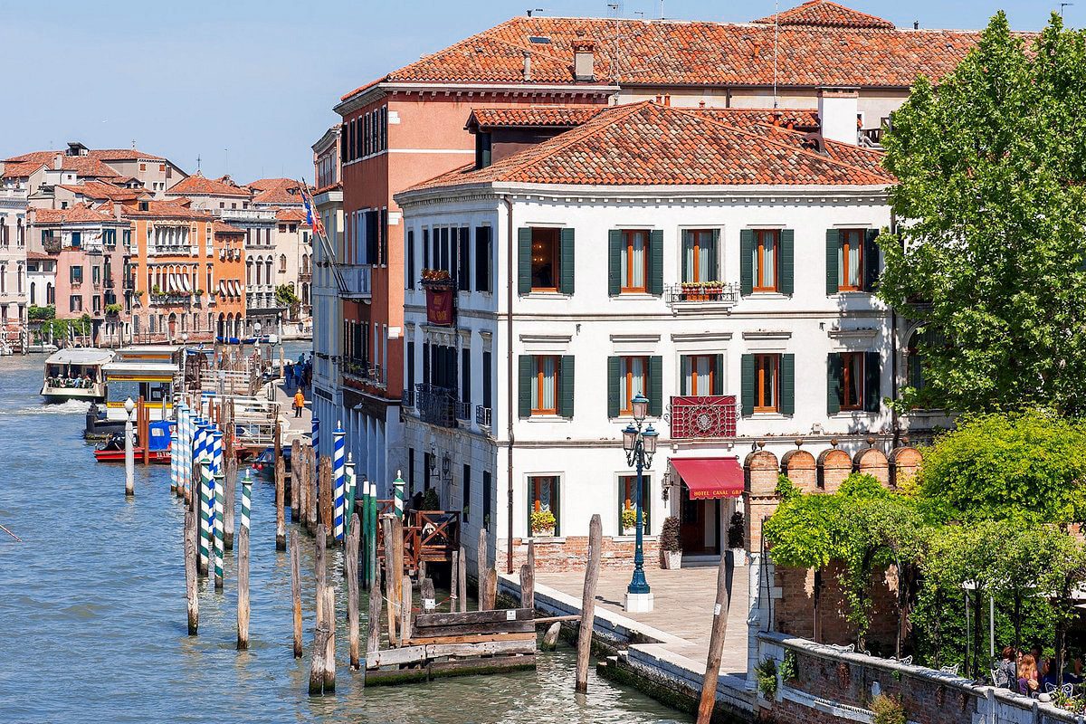 Le Grand Canal à Venise en Italie