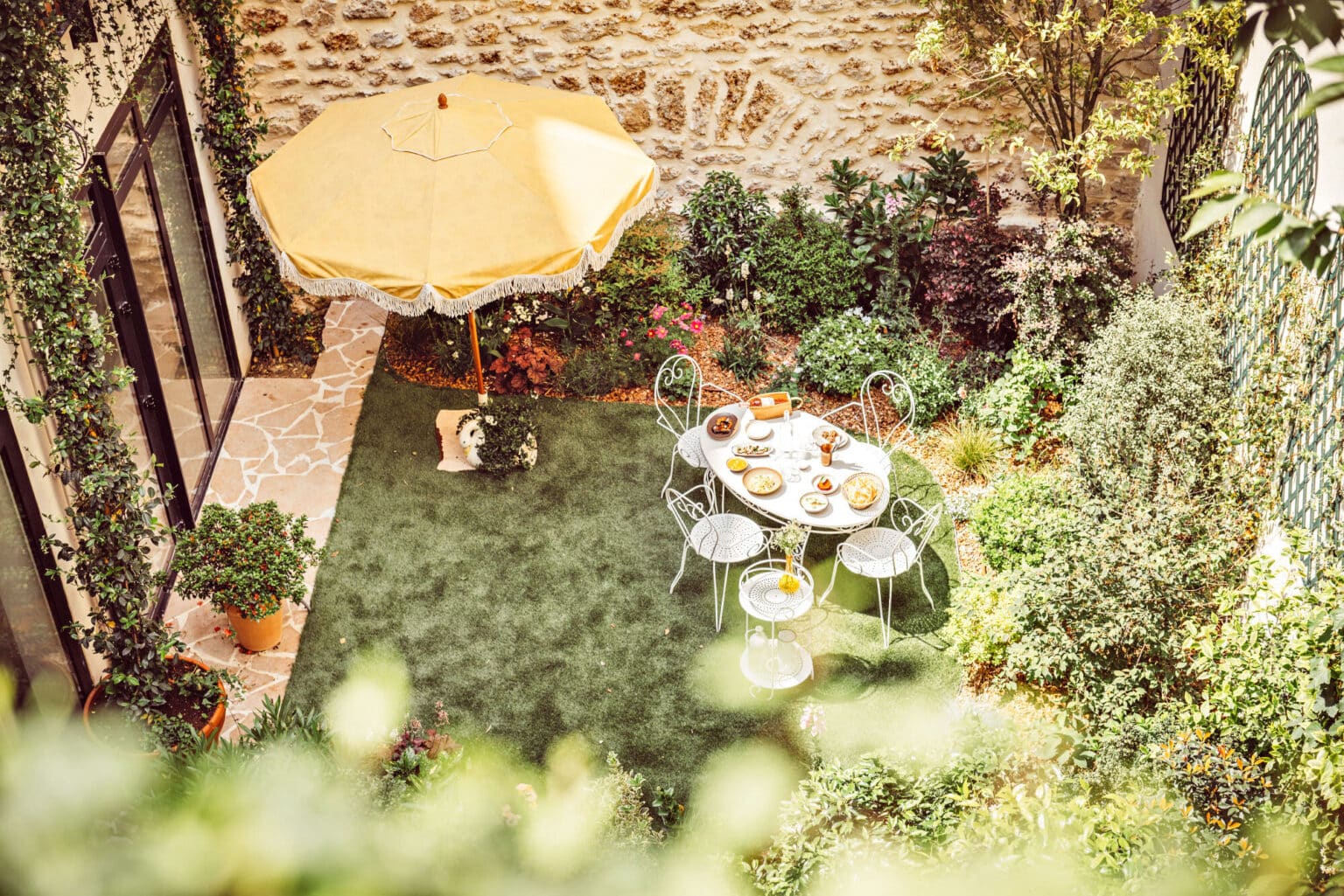 Terrasse de Hôtel Monsieur Aristide à Paris