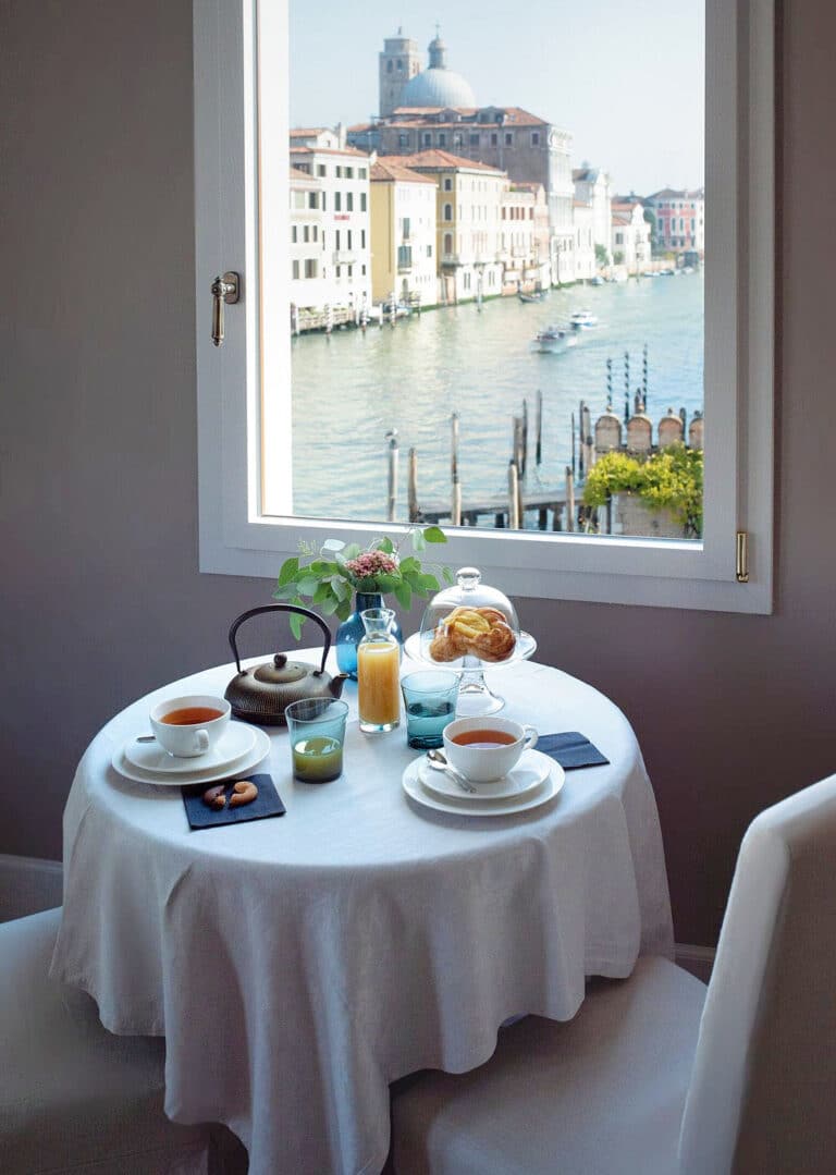 Petit déjeuner du Palazzetto Foscari à Venise