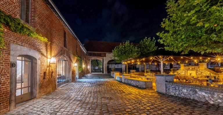 Terrasse à Landgoed Altenbroek près de Maastricht