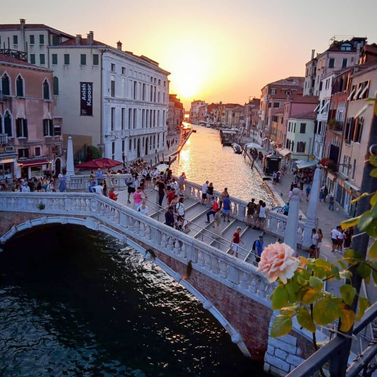 Pont de Guglie au Palazzina Veneziana à Venise