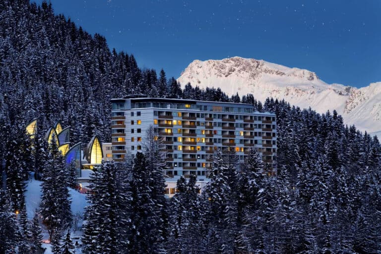 Tschuggen Grand Hotel en Suisse