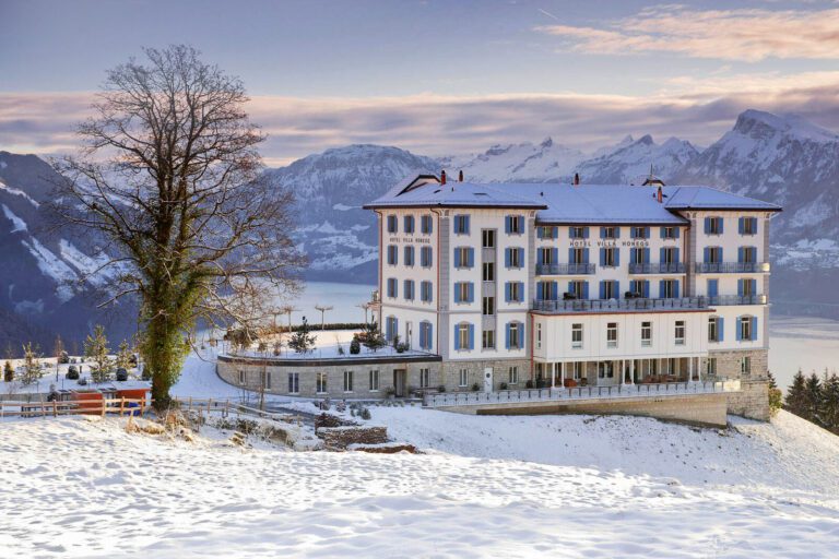 Neige Villa Honegg à Lucerne en Suisse