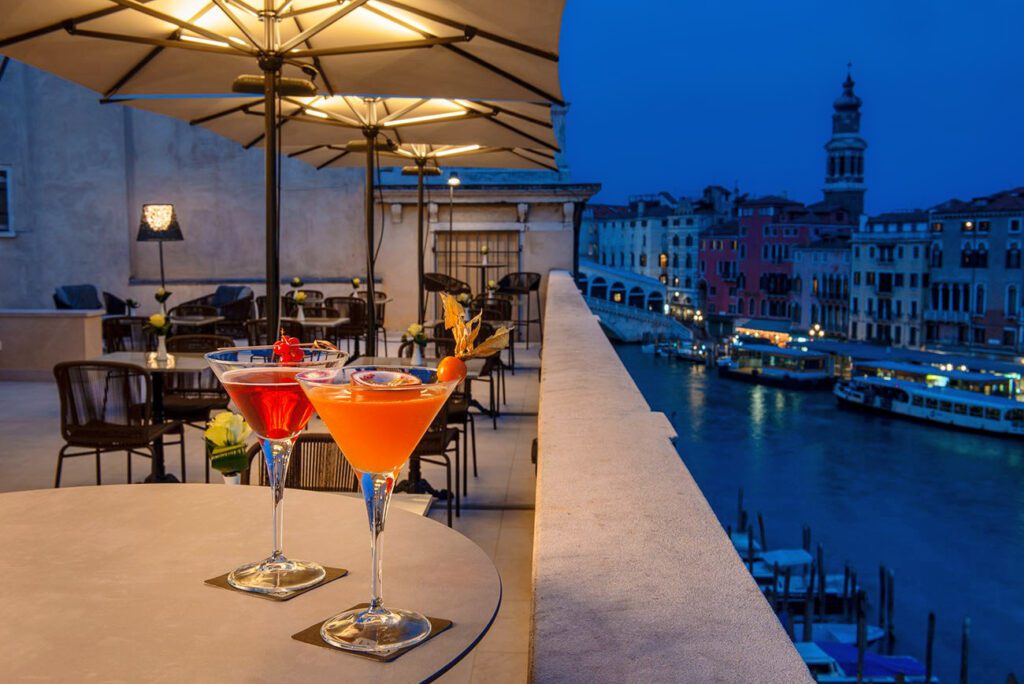 Cocktails au H10 Palazzo Canova à Venise