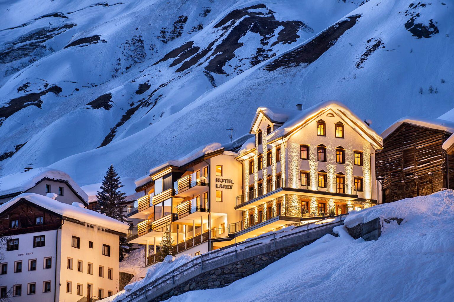 Hotel Laret à Samnaun en Suisse