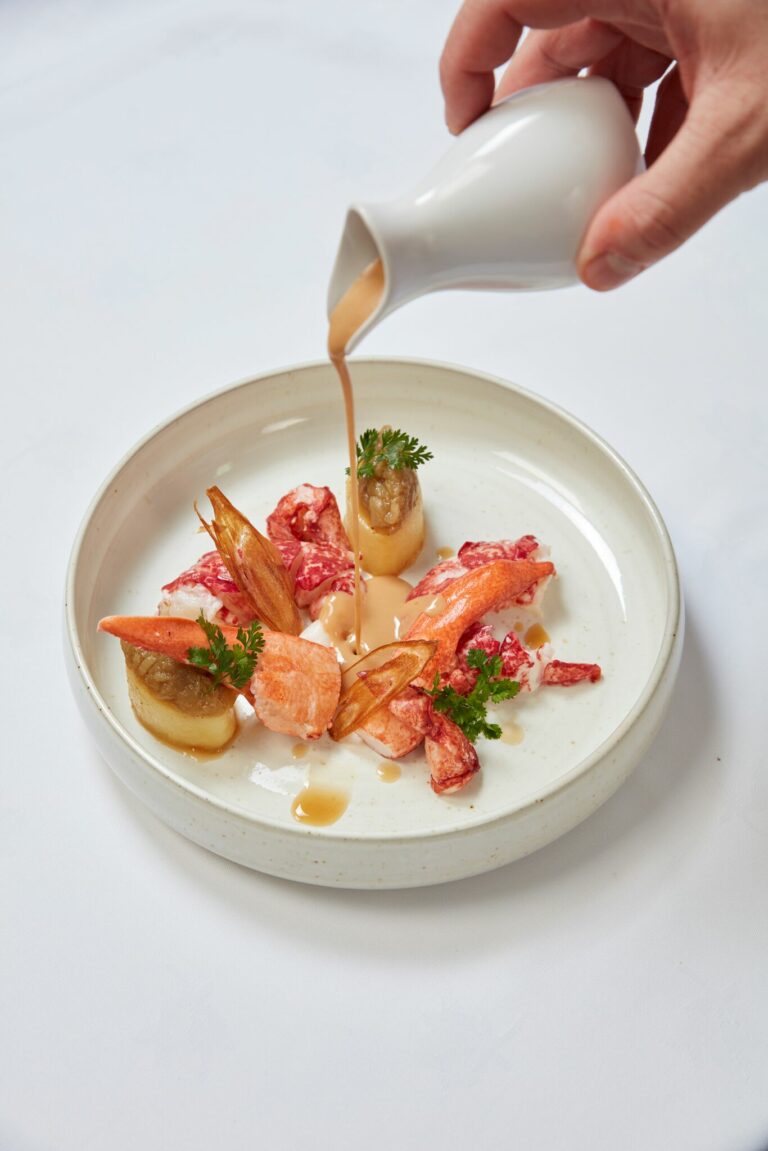 Plat du Manoir de Lan Kerellec à Trébeurden en Bretagne