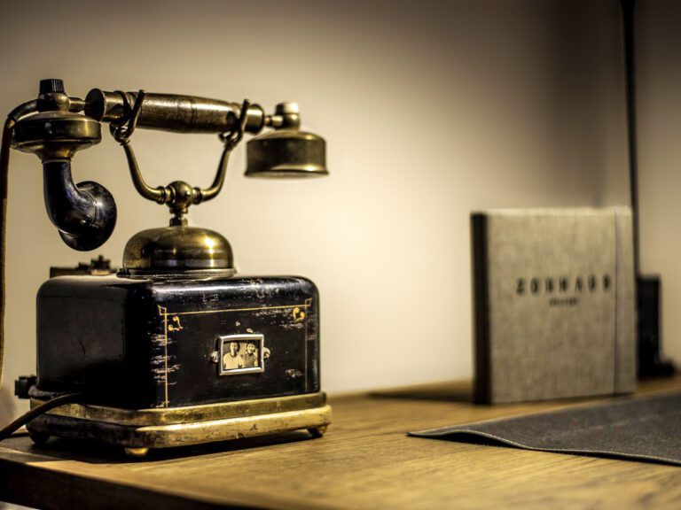 Téléphone à L'Hotel Zollhaus à Berne en Suisse