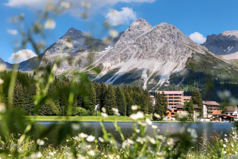 Montagnes au Valsana Hotel en Suisse