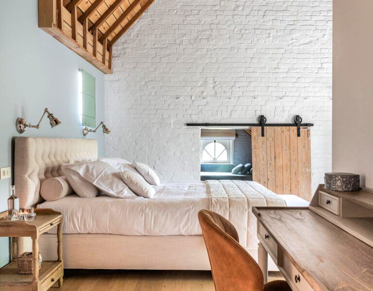 Chambre mezzanine à la Villa Copis près d'Hasselt