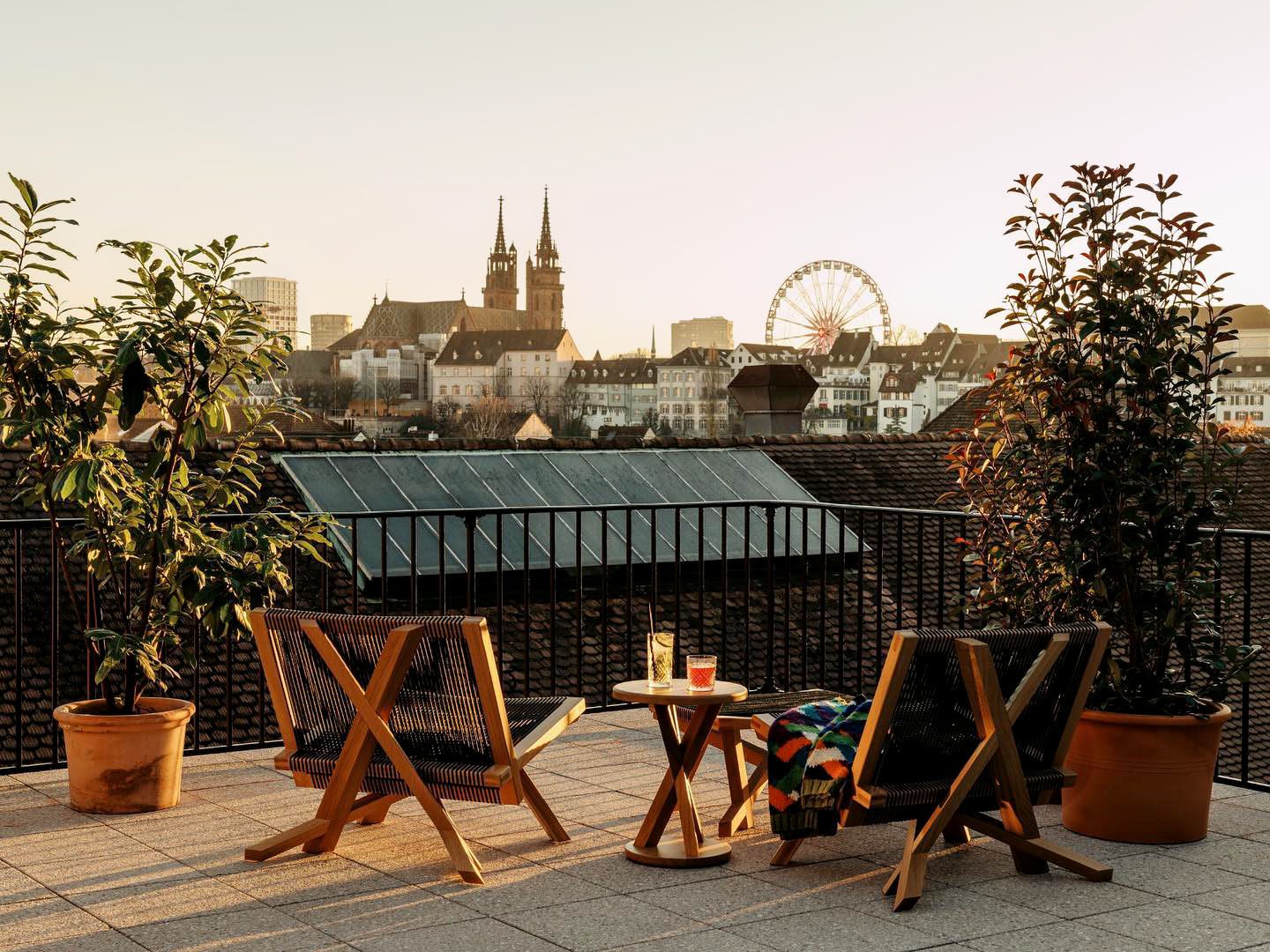 Rooftop à Volkshaus Basel en Suisse