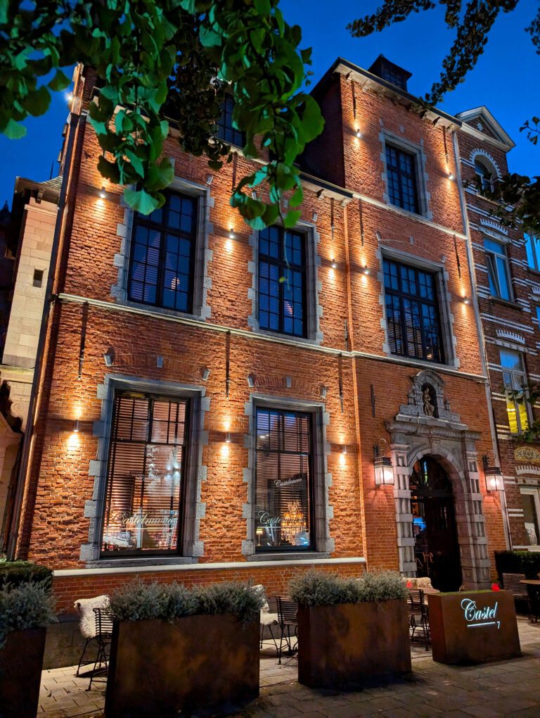 Castelsuites de nuit à Bruges