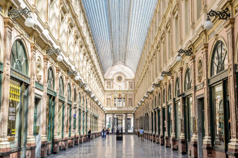 Galeries Royales Saint Hubert à l'Hôtel Le Dixseptième à Bruxelles