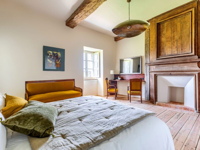 Lit Manoir de Guern près d'Auray en Bretagne