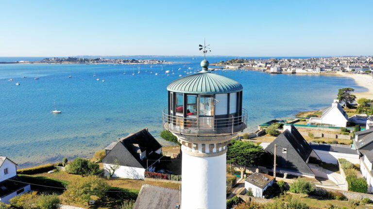 Phare de Kerbel près de Lorient en Bretagne