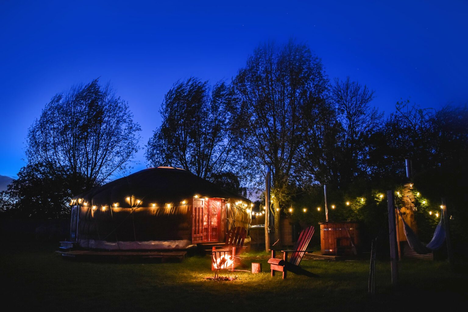 Yourte de nuit de The Zero Waste Yurt à Tournai