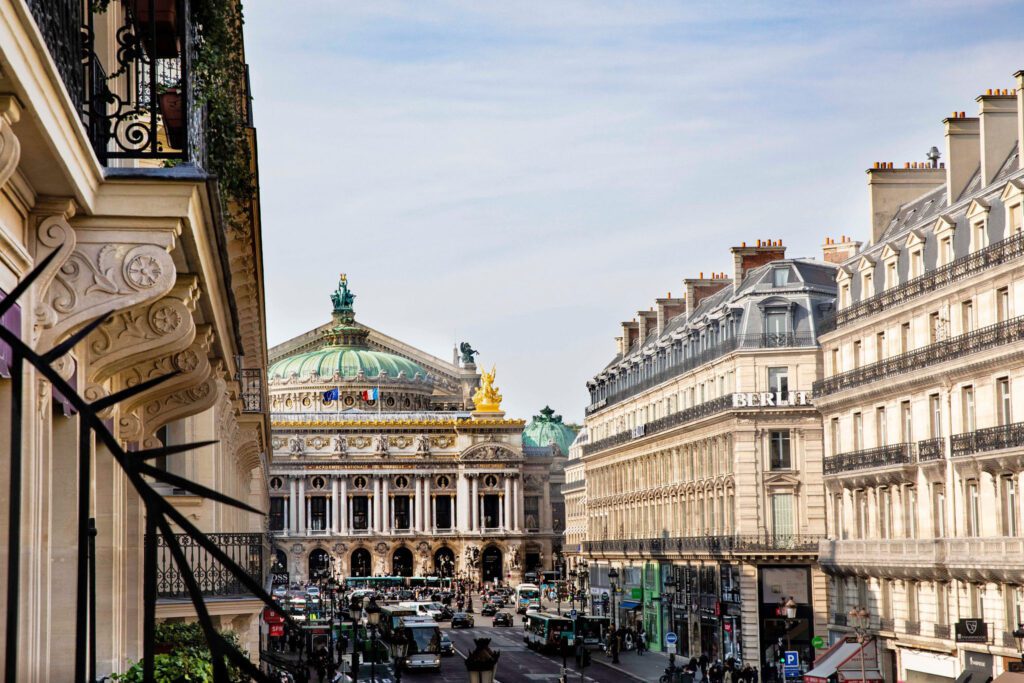 Vue sur l'Opéra à l'Hôtel Edouard 7 à Paris