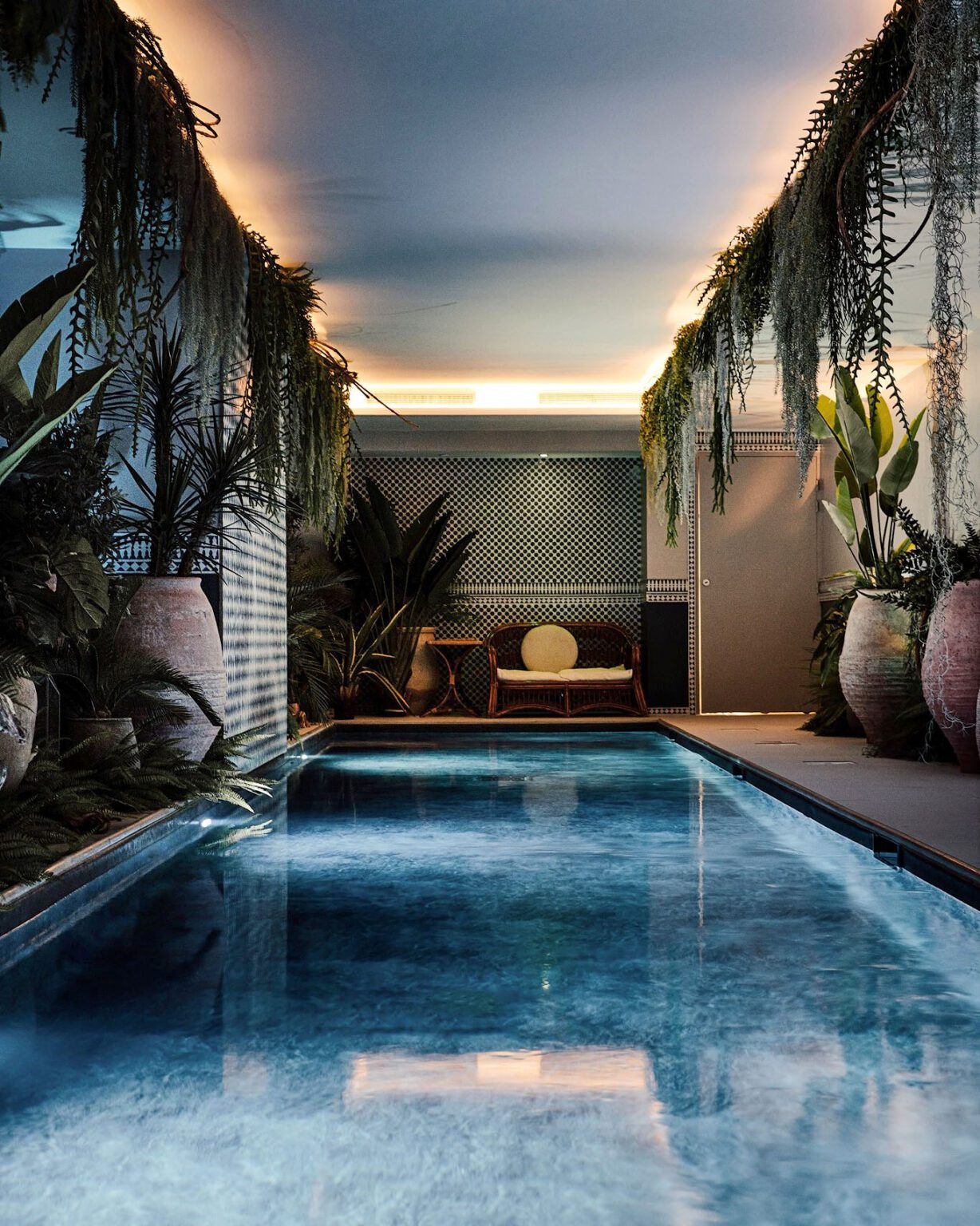 Piscine de l'hôtel Monte Cristo à Paris