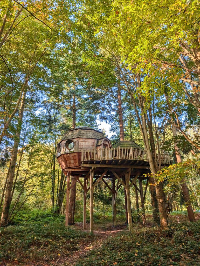 Cabane Spa Coupole aux Cabanes des Grands Chênes près de Paris