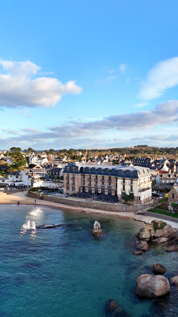 au Castel Beau Site à Perros-Guirec en Bretagne