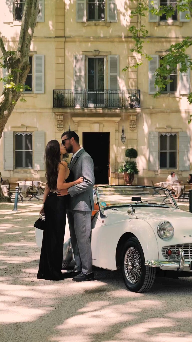 chateau des alpilles cover couple